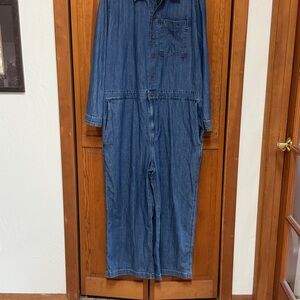 Levi's Women’s Blue Denim Jumpsuit NWT